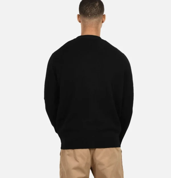 Lambswool Cardigan Black