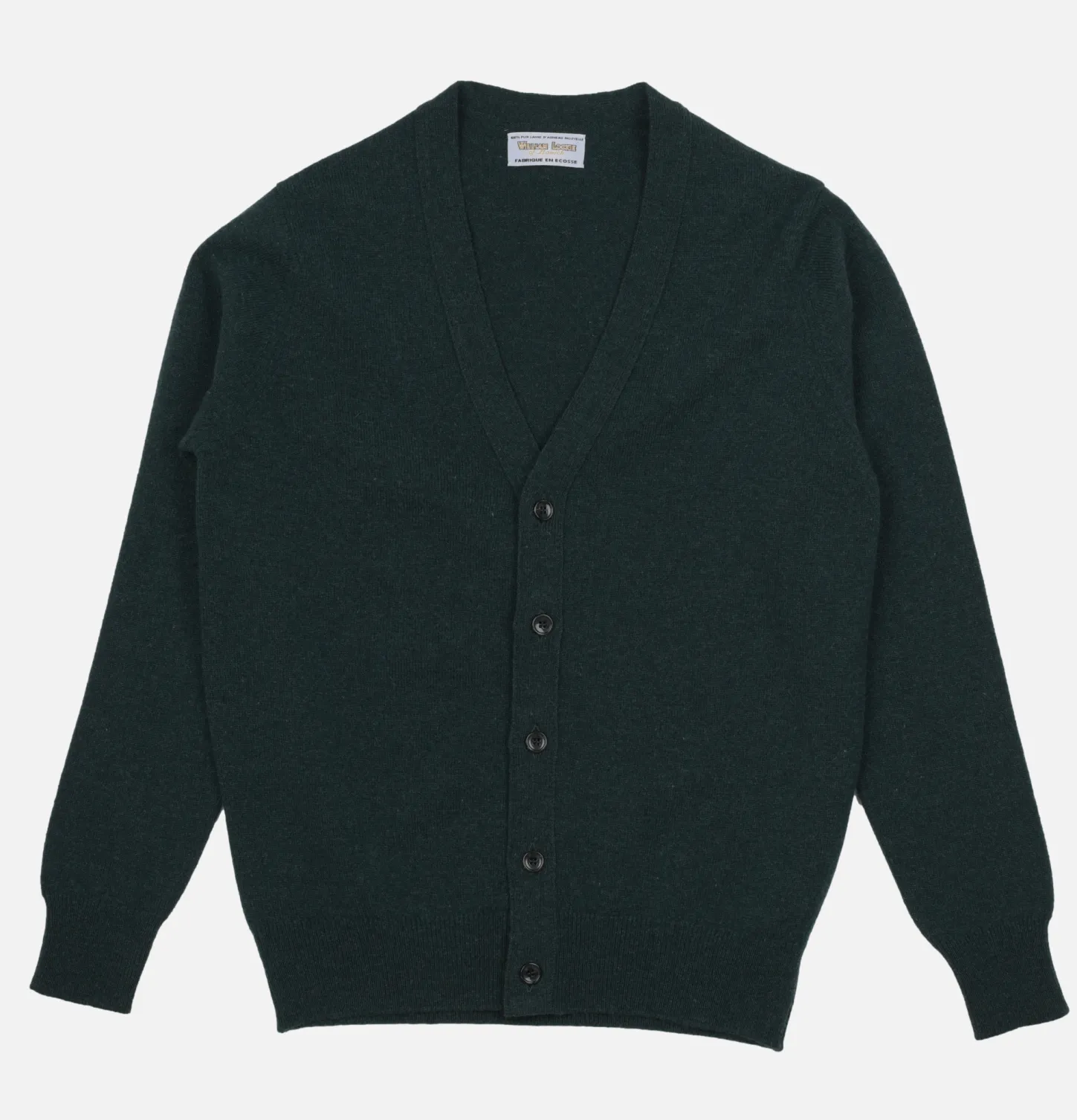 Lambswool Cardigan Green Astra