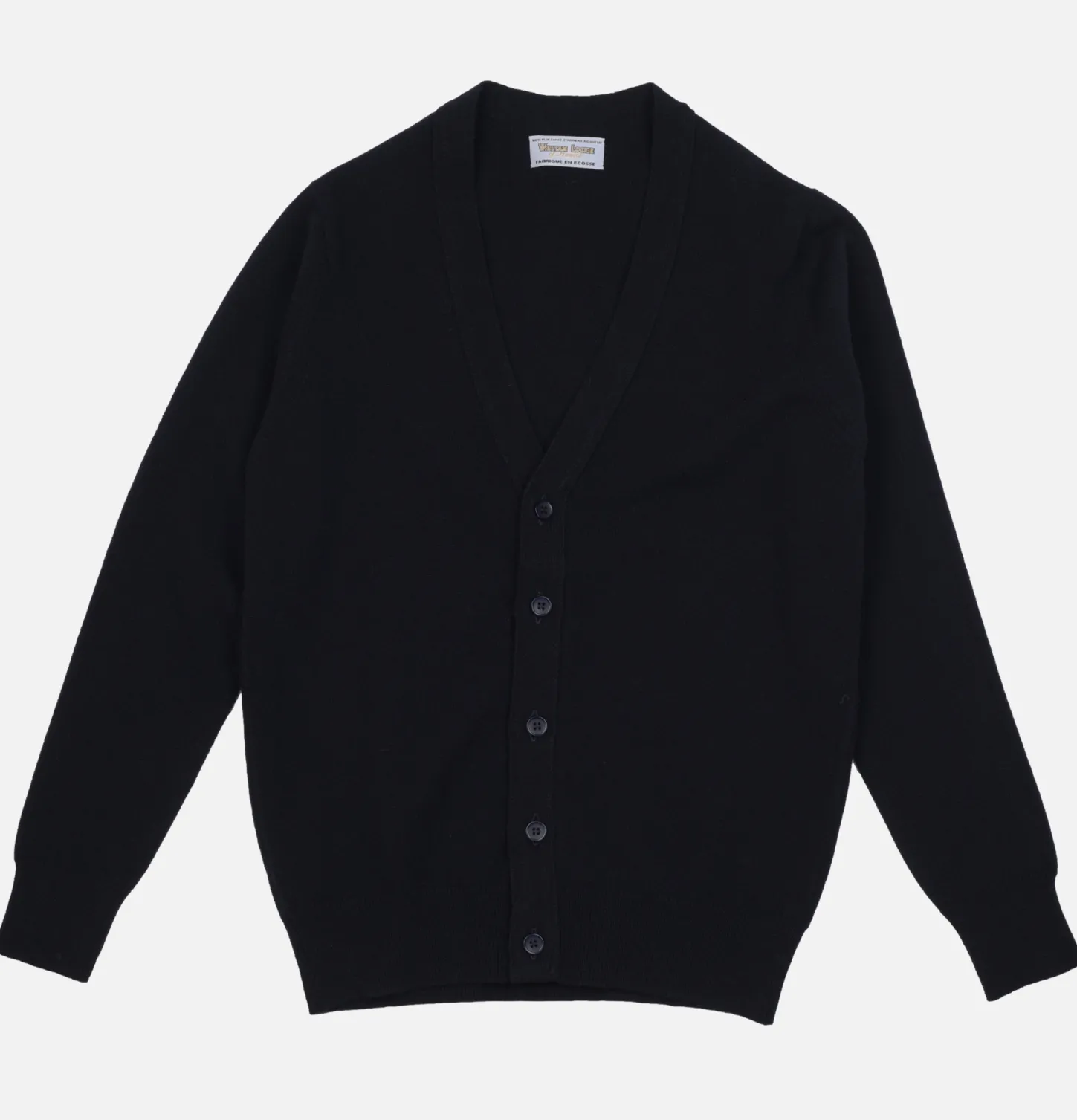 Lambswool Cardigan Navy