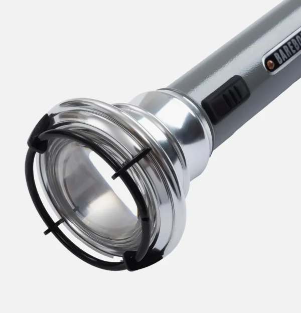 Lampe torche Vintage Grise