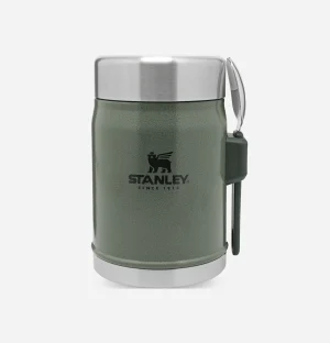 Legendary Food Jar + Spork Hammertone Green