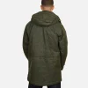 Long Moutain Parka Wax Green