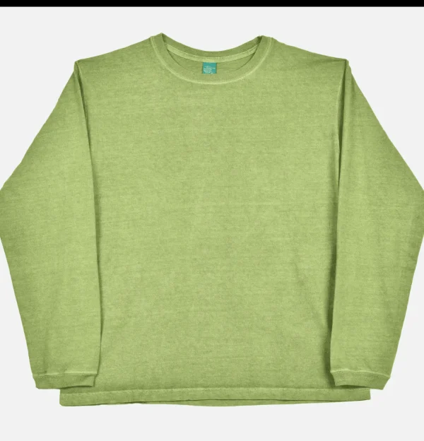 Long Sleeve Crew Tee Matcha
