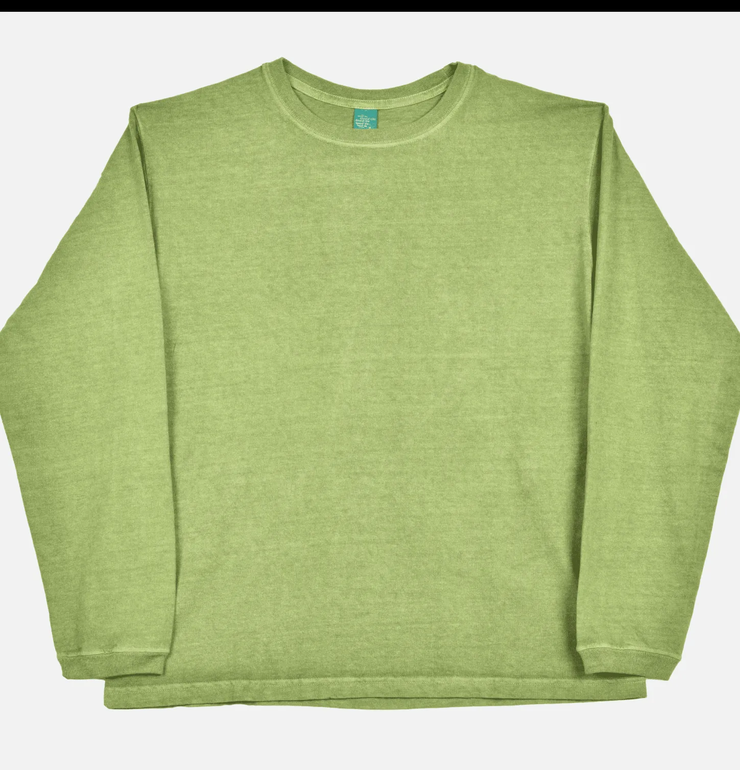 Long Sleeve Crew Tee Matcha