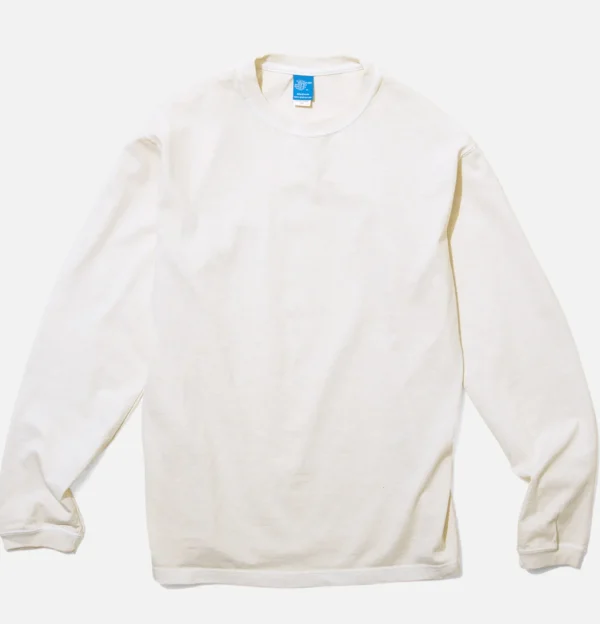 Long Sleeve Crew Tee Natural