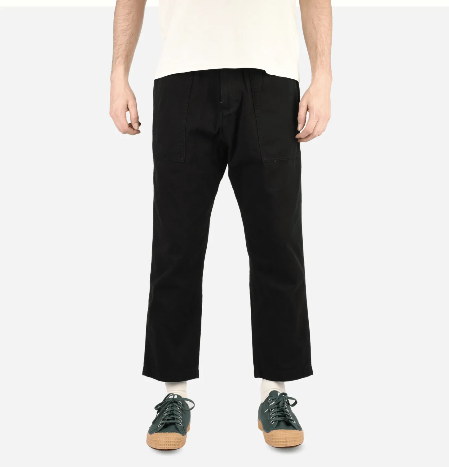 Loose Tapered Pant Black