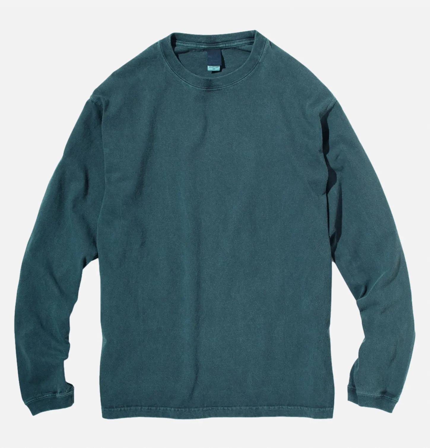Ls Crew Sweat Slate Gray