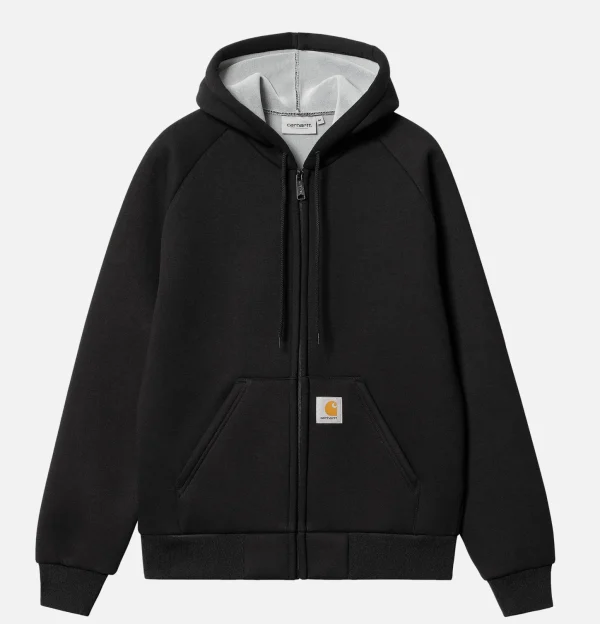 Lux Hooded Jacket Black