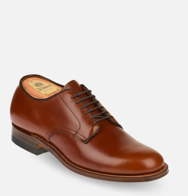 M1403 - Plain Toe Blucher Ox Brown
