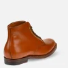 M1811 - Plain Toe Blucher Tan