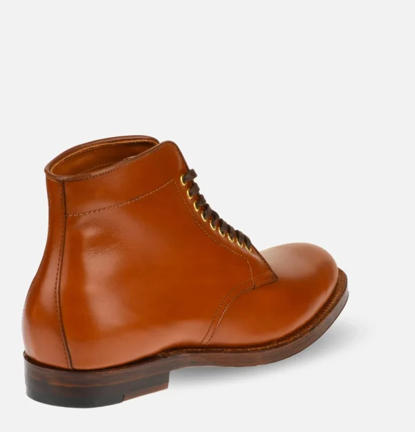 M1811 - Plain Toe Blucher Tan