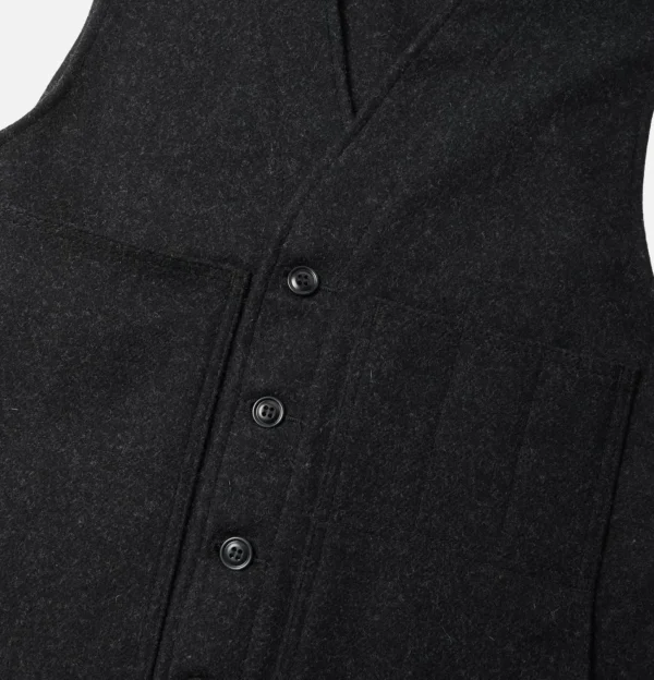 Mackinaw Wool Vest Charcoal