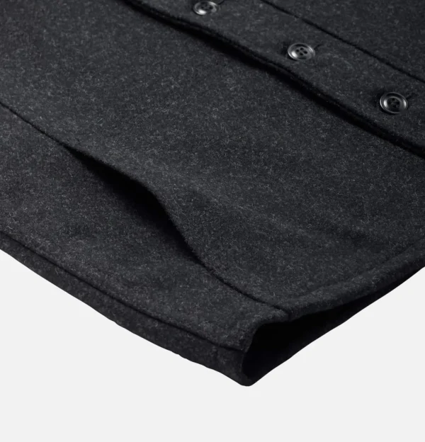 Mackinaw Wool Vest Charcoal