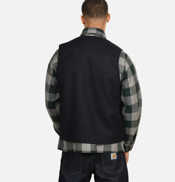 Mackinaw Wool Vest Charcoal