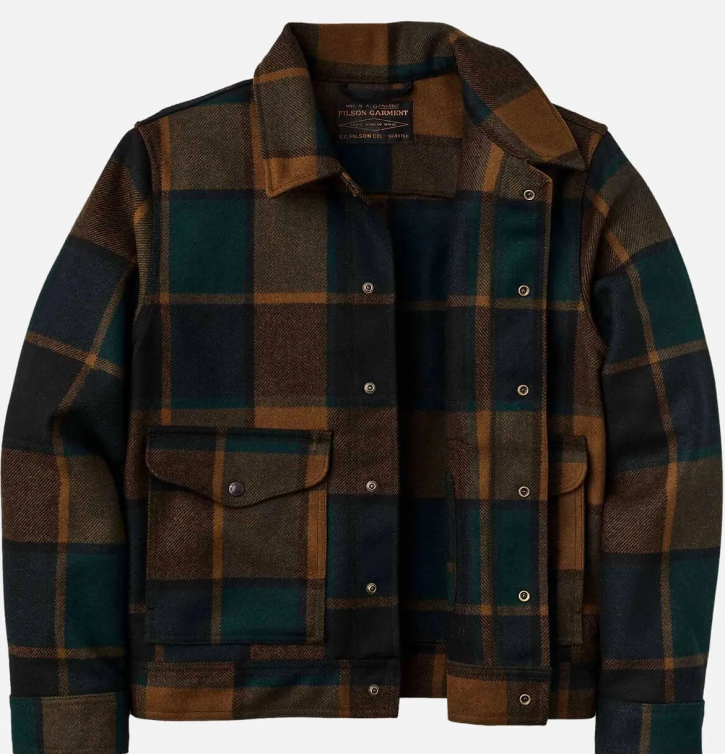 Mackinaw Wool Work Plaid Green