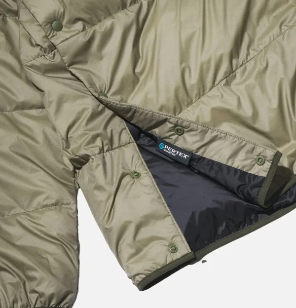 Mid Down Pullover Oak Green