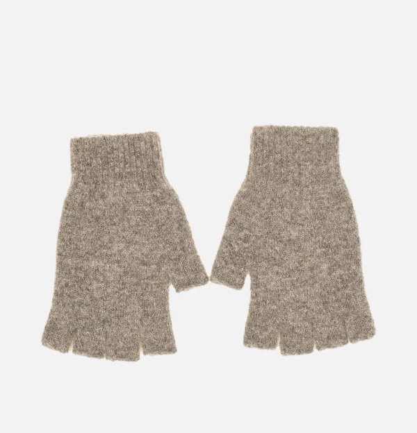 Mitten Wool Grey Mix