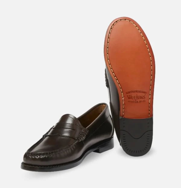 Mocassin Femme Weejun Chocolate