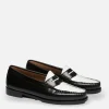 Mocassin Weejuns Black & White Leather