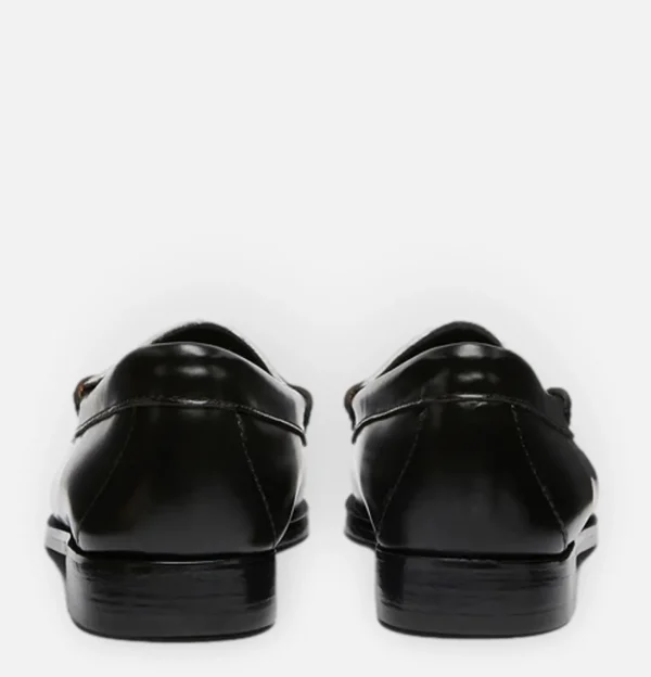 Mocassin Weejuns Black & White Leather