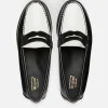 Mocassin Weejuns Black & White Leather