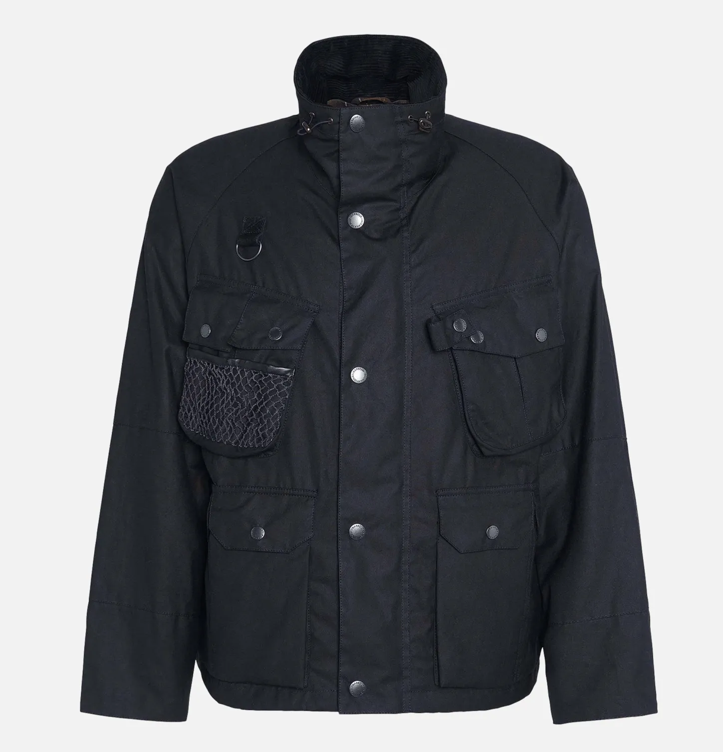 Modified Dryfly Wax Jacket Noir
