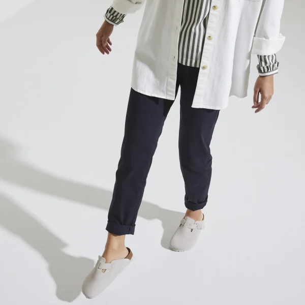 Mules Boston  Antwhite Etroite