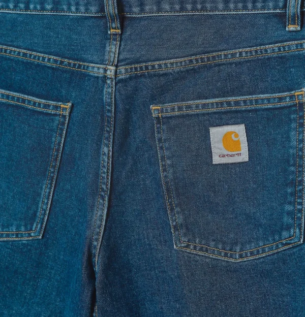 Newel Short Blue Stone Washed