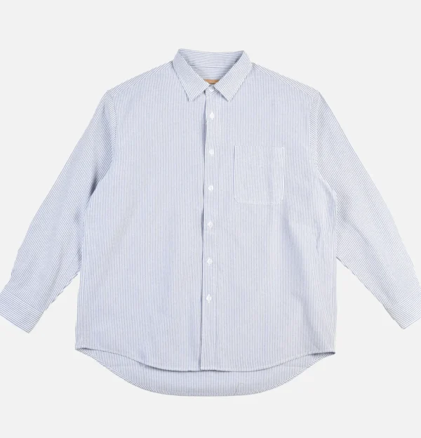 Og Stripes Overshirt Blue