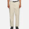 One Tuck Ankle Pants Beige