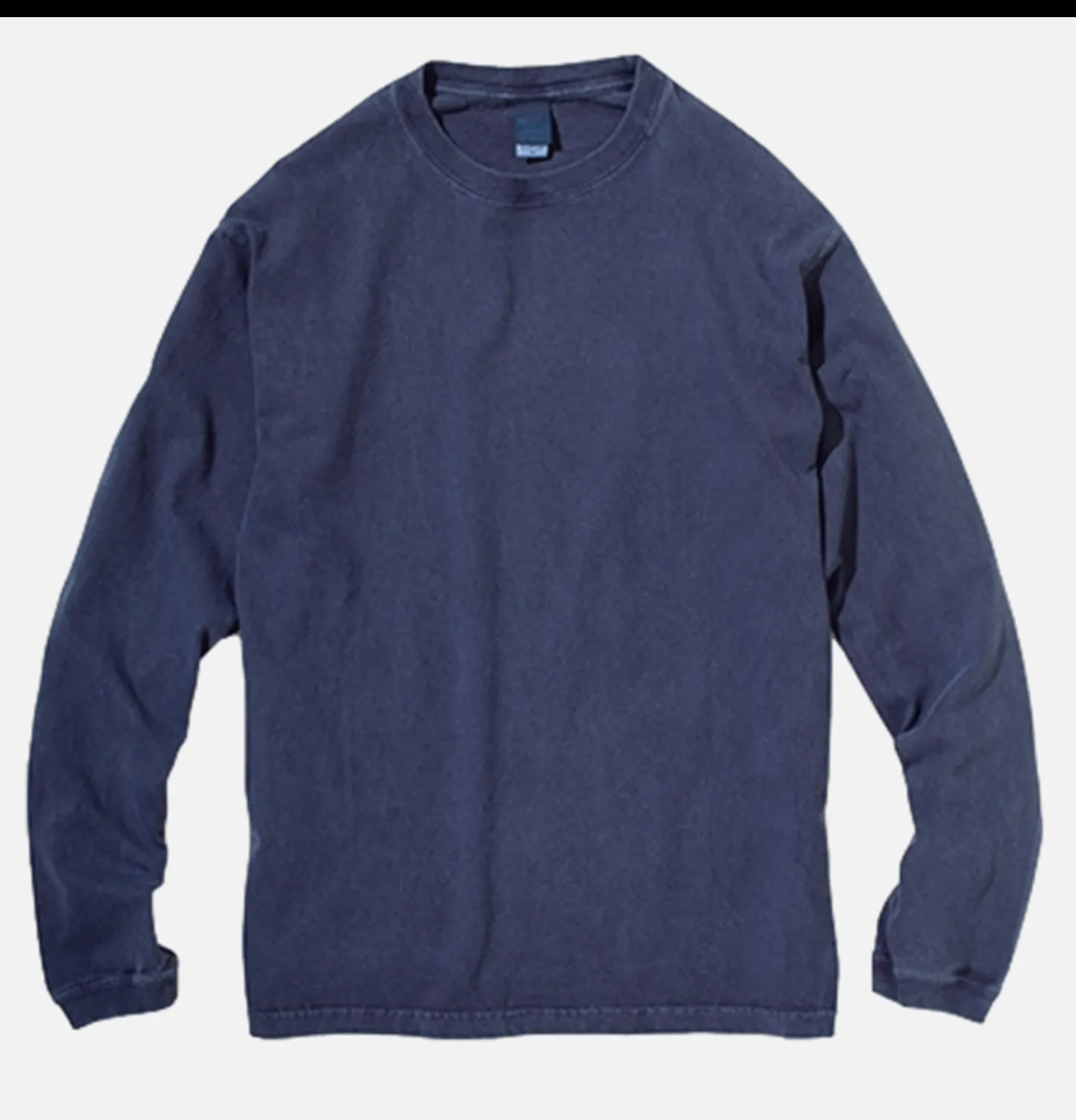 9oz Ls Crew Sweat Navy