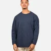 9oz Ls Crew Sweat Navy