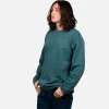 9oz Ls Crew Sweat Slate