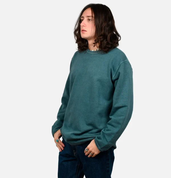 9oz Ls Crew Sweat Slate