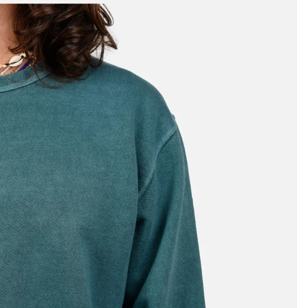 9oz Ls Crew Sweat Slate