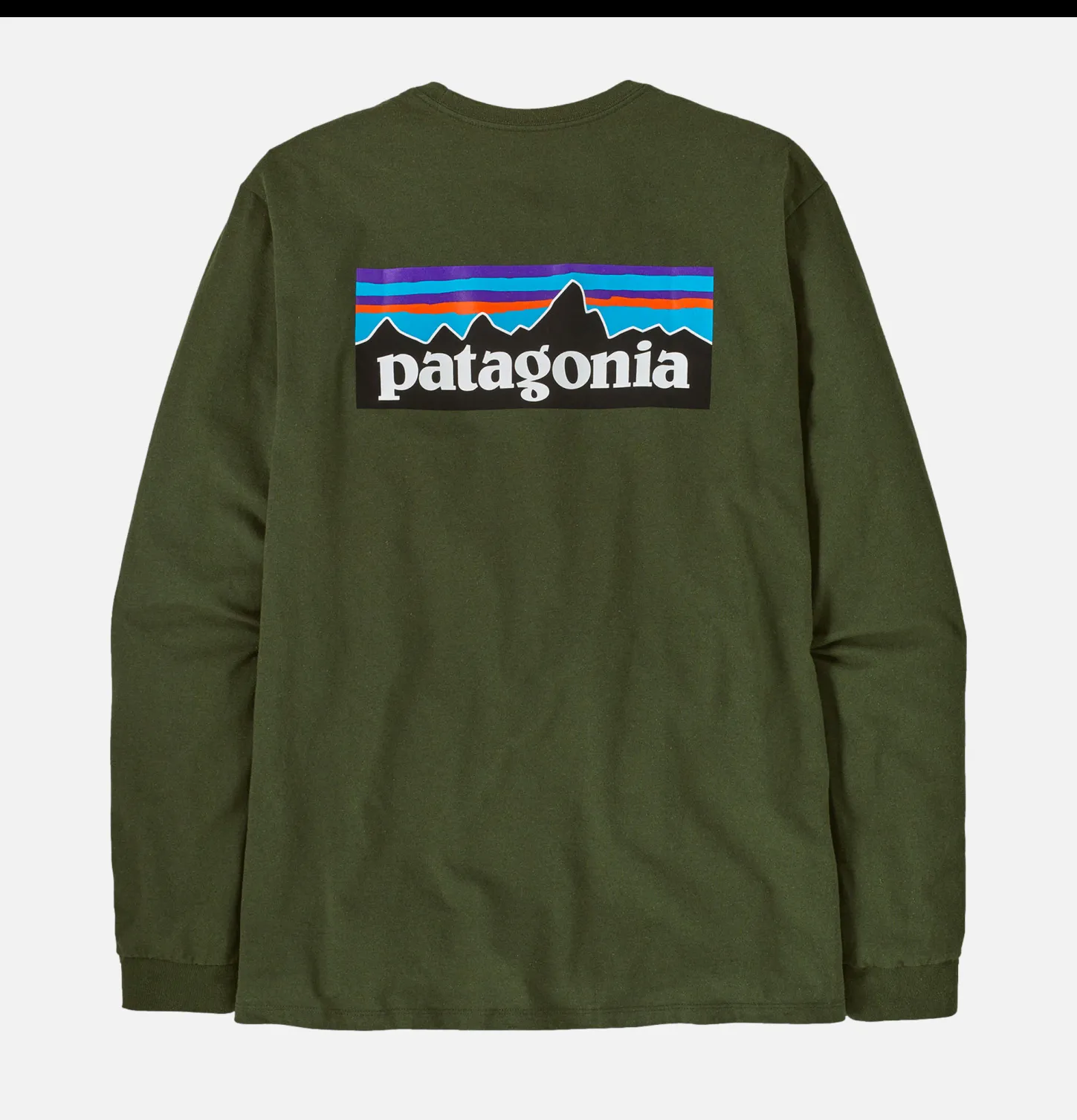 P6 Logo Longsleeve Pine Green