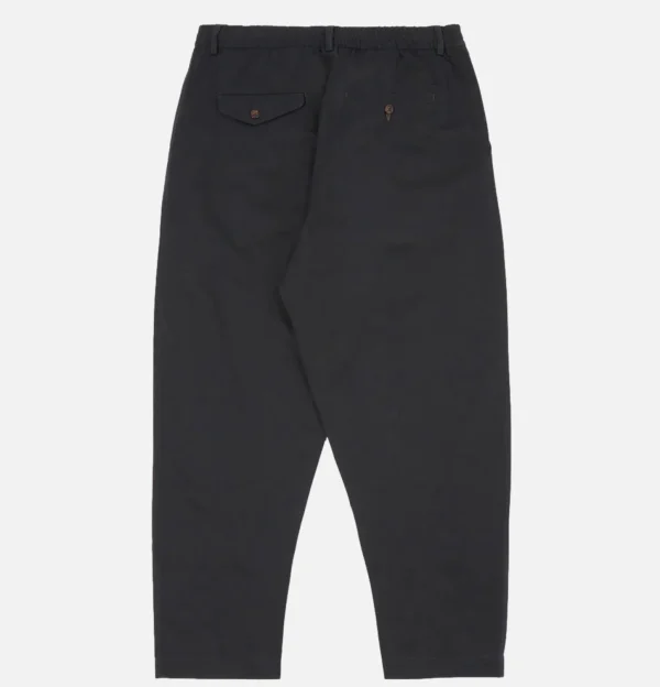 Pantalon Double Pleated Black