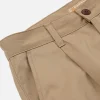 Pantalon Haworth One Tuck Beige