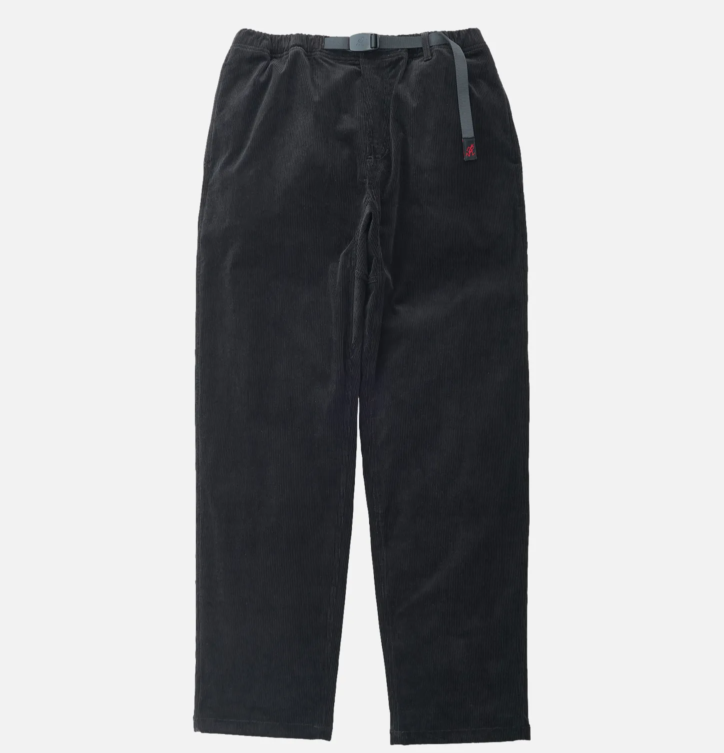 Pantalon Tuck Corduroy Black
