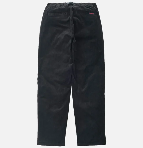 Pantalon Tuck Corduroy Black