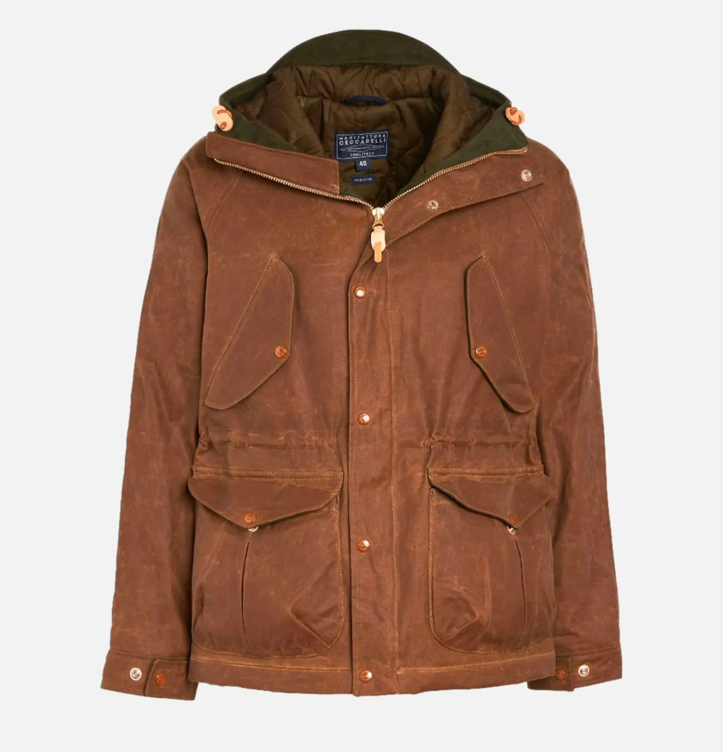 Parka Fisherman Dark Tan