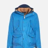 Parka Fisherman Mid Blue