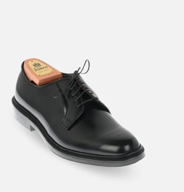 9901 - Plain Toe Blucher Black