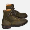 Plain Toe Db Hunter Waxed Olive