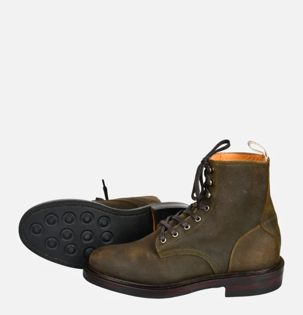 Plain Toe Db Hunter Waxed Olive