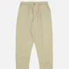 Pleated Track Pant Stone