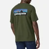 P6-logo Tee Torrey Pine Green