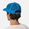 P6logo Trucker Hat Vessel Blue