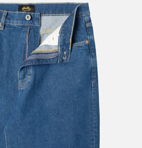 5 Pocket Jean Denim Mid Stonew