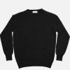 Pull Col Rond Black